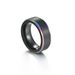 Anello da uomo in tungsteno semplice alla moda da 8 mm_voghion.com