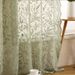 Lace Sheer Curtains – Vintage Floral Voile Drapes For Windows, 100% Polyester, White & Mint Green, 4 Sizes – Boho Chic Room Decor_voghion.com
