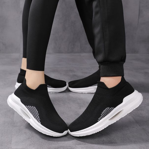 Duozoulu Férfi Hordható És Trendi Fekete Cipők_voghion.com