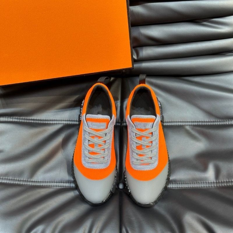 Scarpe sportive casual versatili alla moda estive traspiranti da uomo H, arancioni, di alta qualità_voghion.com