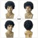 Kairuisi Men's Afro Short Curly Wig - 1B# Black Synthetic Heat Resistant Fiber With Rose Net Cap For Natural Look_voghion.com