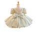 Mintgroene prinsessenjurk voor babymeisjes - elegante jurk voor de eerste verjaardag en speciale gelegenheden_voghion.com