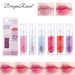 Icy Sheer Lip Gloss - Fine Glitter & Pearlescent Shimmer, Hydrating Tinted Lip Oil, Lipstick Primer With Temperature-Color Changing Effect_voghion.com