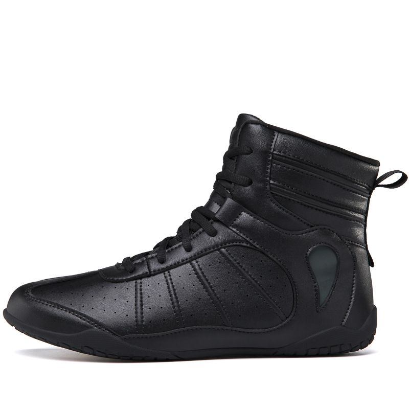 Boxing Shoes Unisex Shoes And Boxing Shoes Fighting Shoes Couples Non Slip Lightweight Sanda Training Shoes Fighting Shoes Professional Competition Shoes_voghion.com