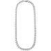Titanium Steel Colorless Cuban Necklace For Men And Women Hip Hop Cool Street Thick Sweater Chain_voghion.com