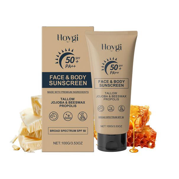 HOYGI Protective Gentle Moisturizing Outdoor Protection Refreshing Lightweight Texture Non Sticky Skin Cream_voghion.com
