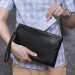 Wmnuo 2025 Clutches Herren Umschlaghandtasche aus echtem Lammleder Geldbörsenbeutel für Clutch Business Handytasche Herren_voghion.com