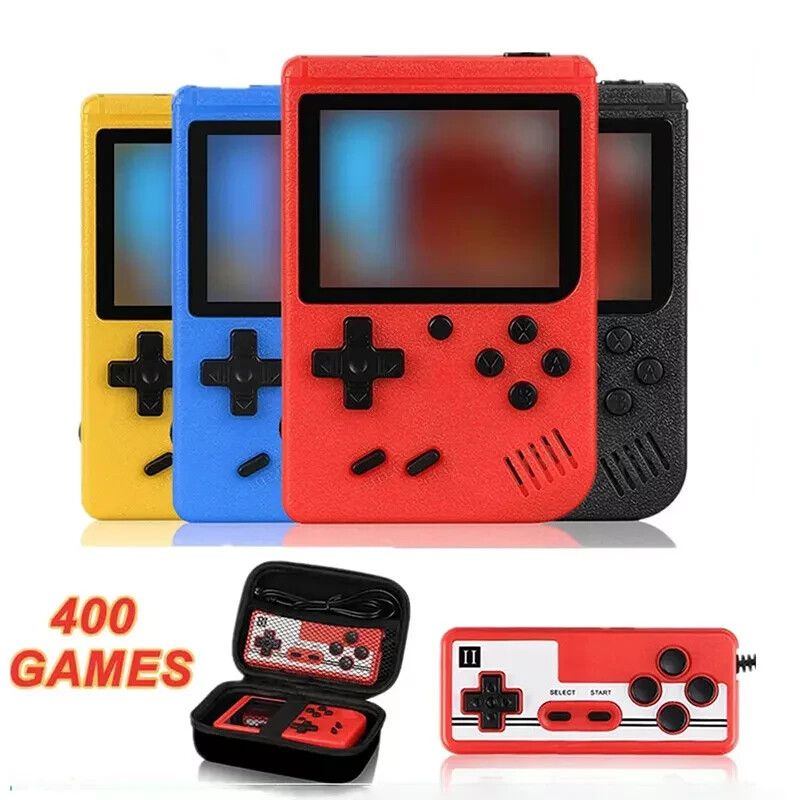 Retro Handheld Mini Videospielkonsole 3.0In LCD-Bildschirm 8Bit 400 Spiele Kinder Geschenk_voghion.com