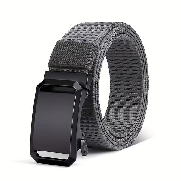 HOT New Automatic Buckle Belt, Canvas Tactical Workwear Casual Outdoor Military Training Pants Belt For Men_voghion.com