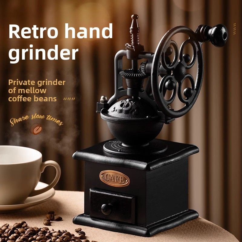 Ferris Wheel Bean Home Hand Coffee Machine Hand-cranked Grinder_voghion.com