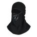 Winter Thermal Balaclava Face Mask With Filter - Windproof Fleece Lining For Men's Motorcycle, Skiing & Outdoor Sports - Stretchable Polyester (Black)_voghion.com