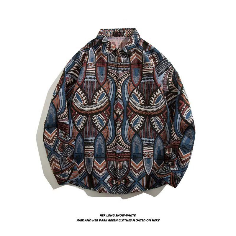 Men's clothing retro plaid shirt women's jacket  autumn shirt casual cardigan chic top_voghion.com