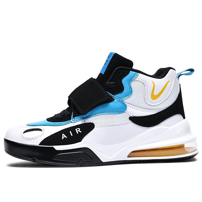 Chaussures d'entraînement unisexes à coussin d'air, chaussures de sport d'intérieur pour femmes et hommes, basket-ball à la mode, 2023_voghion.com