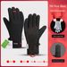 Uisex Ski For Me Ad Wome Atibacterial 3M Sherry Cotto Cycg Widproof Waterproof Bag Warm Witer Gloves Touch_voghion.com