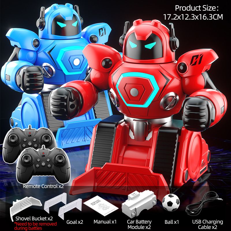 Jucării și jocuri JJRC Nou R30 Doi jucători Box Luptă Robot cu telecomandă Copii Părinte Copil Robot interactiv de jucărie_voghion.com