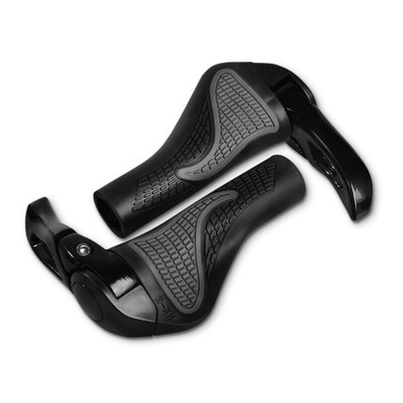 Puños de manillar de bicicleta ROCKBROS Puños ergonómicos para bicicleta con extremos de manillar de 22,2 mm_voghion.com