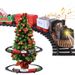 Train électrique son et lumière peut accrocher l'arbre de Noël voiture de piste de Noël jouet cadeau de train de Noël_voghion.com