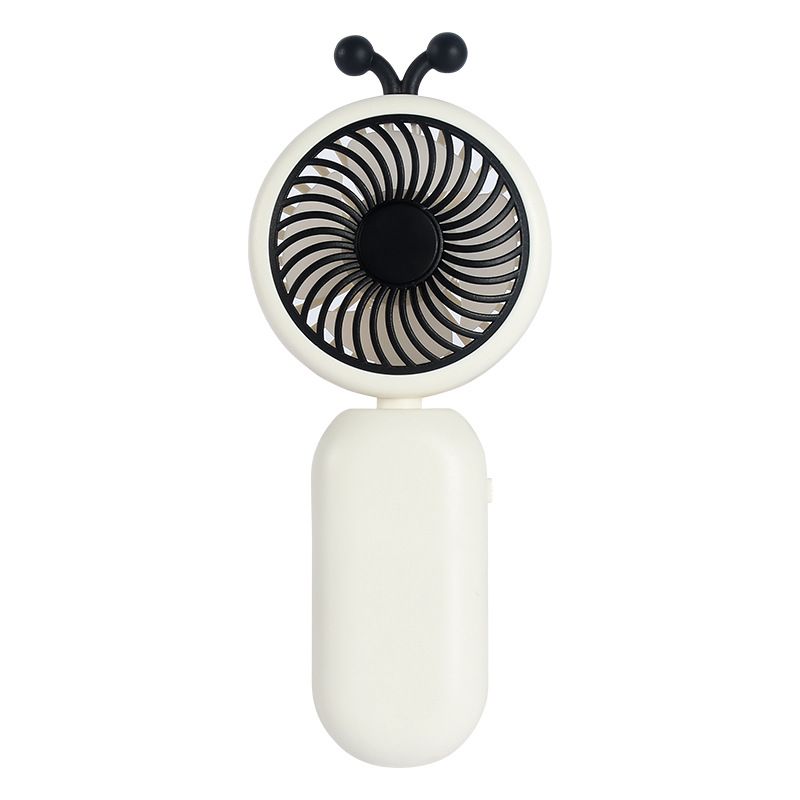 USB Mini Long Battery Life Rechargeable Handheld Stand Cartoon Small Electric Fan Gift_voghion.com