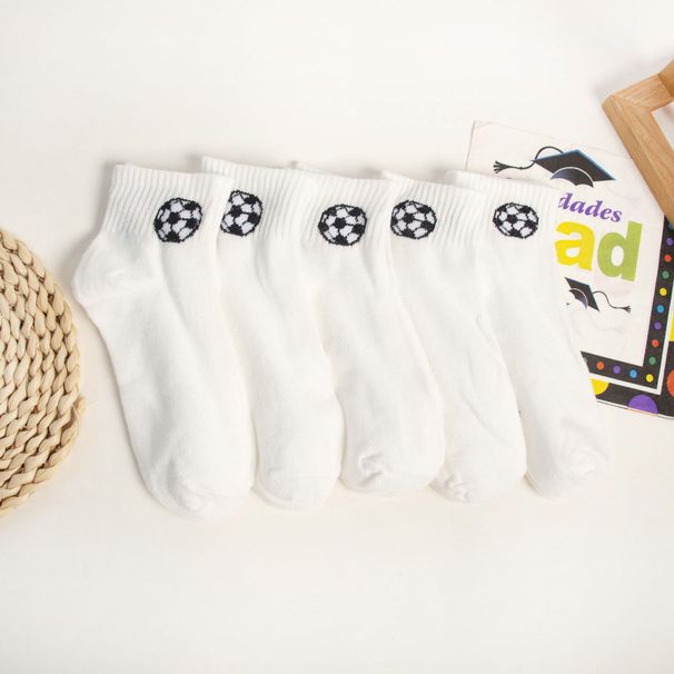 2025d Jugendfußballmuster Einfarbig Vielseitige, lässige, schweißabsorbierende, atmungsaktive, mittelkurze Schlauchsocken_voghion.com