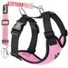 Neu Harness Weste Stil Leine Reflektierende Atmungsaktive Hund Seil_voghion.com