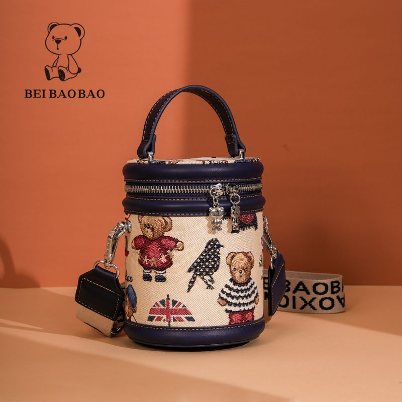 Damen Bucket Bag Trend Umhängetasche Pendlermode Damentasche_voghion.com