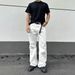 EME Men's A-Line Relaxed Fit Bootcut Jeans For Autumn, Cleanfit Styling, Straight Leg Trousers For Casual & Office Wear_voghion.com