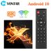 VONTAR X1 Smart tv box android 10 4g 64gb 4K 1080p 2.4G&5G Wifi BT5.0 Google Voice Assistant Youtube TVBOX Set Top Box_voghion.com