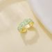 Colorful Mother-of-Pearl Enamel Butterfly Ring For Women, Exquisite Unique Niche Design, High-End Open Ring, New Hand_voghion.com