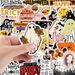 Stickers 50 Nordic Style Halloween Graffiti Stickers Water Cup Computer Decoration Stickers Children DIY Stickers_voghion.com