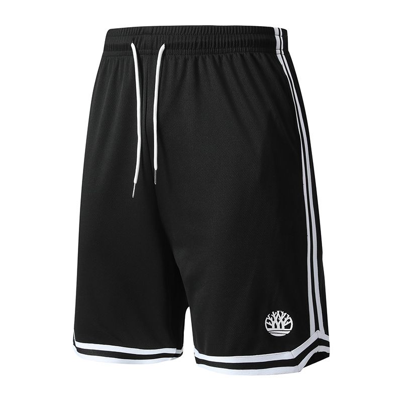 men's summer new sports plus size plus size five-point mesh quick-drying loose casual five-point pants_voghion.com