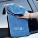Asciugamano per auto in microfibra bicolore di alta qualità: ultra assorbente, ad asciugatura rapida, multiuso per auto, capelli e casa (logo personalizzato opzionale)_voghion.com