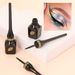 Eye Shadow & Liner Combination Flame Soft Eyeliner Long Lasting Colorful Waterproof And Sweat Proof Not Easy To Smudge_voghion.com