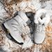 Botas de neve de inverno femininas, cano alto, quentes e macias, de pelúcia, antiderrapantes, resistentes ao desgaste, sapatos casuais femininos_voghion.com