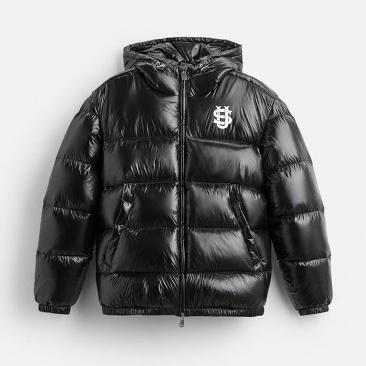 Winterjacke aus Baumwolle für Herren mit Kapuze – Dicker, warmer Mantel mit US-Buchstabenaufdruck, Oversized-Passform für kaltes Wetter_voghion.com