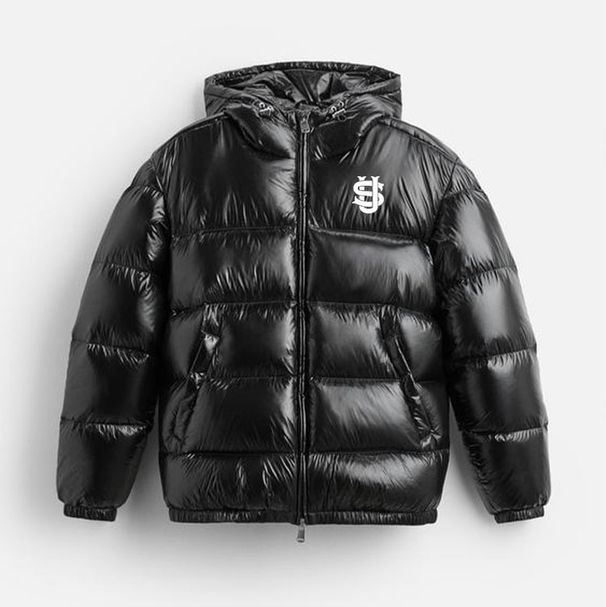 Winterjacke aus Baumwolle für Herren mit Kapuze – Dicker, warmer Mantel mit US-Buchstabenaufdruck, Oversized-Passform für kaltes Wetter_voghion.com