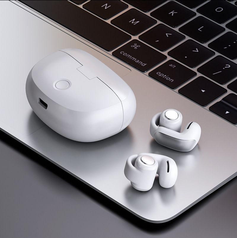 Új, privát modell, OWS nyitott Bluetooth fülhallgató, csíptetős fülhallgató hosszú akkumulátor-üzemidővel, kiváló hangminőséggel és_voghion.com