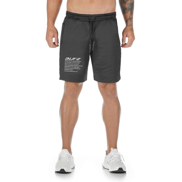 Pantaloncini da palestra da uomo ad alte prestazioni - Pantaloncini da allenamento ad asciugatura rapida da 7" per squat e basket (tessuto elasticizzato in rete traspirante, elastico in vita antiscivolo)_voghion.com