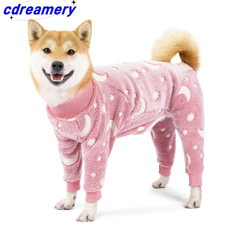 A Medium-sized Pet Pajamas, A Soft Winter Warm Dog Hoodie, A Warm Pet Garment, Anti-fur Bulldog Garment_voghion.com