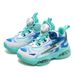 child's shoes Rotary button basketball shoes Boys fall mesh air cushion sneakers_voghion.com
