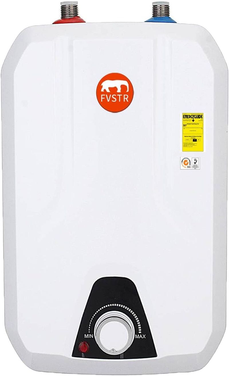2 kW, 220/240 V, 8 l, kleiner Untertischtank, thermischer Warmwasserspeicher, Mini-Durchlauferhitzer, unter der Spüle, elektrische RV-TR-Anhängerküche, kompakte Einsatzstelle_voghion.com
