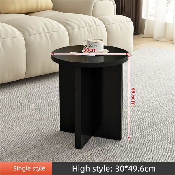 Nordic Minimalist Coffee Table Rental Apartments, Round Table, Internet Celebrity Ins Style, Suitable For Home Use In_voghion.com