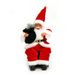 Figurine de gnome Père Noël assis de 30 cm - Décoration de Noël en tissu doux, décoration de table pour les fêtes, cadeau festif pour la famille_voghion.com