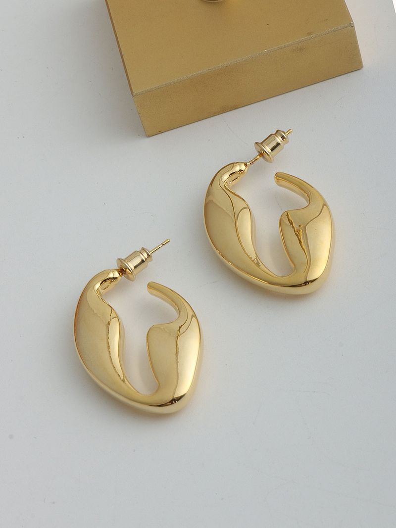 Artsy Golden Leather Female Knotted With Sweater Belt_voghion.com