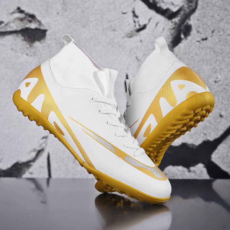 Outdoor-Schuh Männer Footboot Stiefel Professionelle Fußball Verschleiß-Beständig Training Schuhe Spiel Turnschuhe Erwachsene Stollen Gras Neue_voghion.com