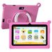 7 Inch Kids Learning Tablet With MTK Processor, 8GB Storage, Dual Camera & Shockproof Case – Educational Android Tablet For Children (Pink, Blue)_voghion.com