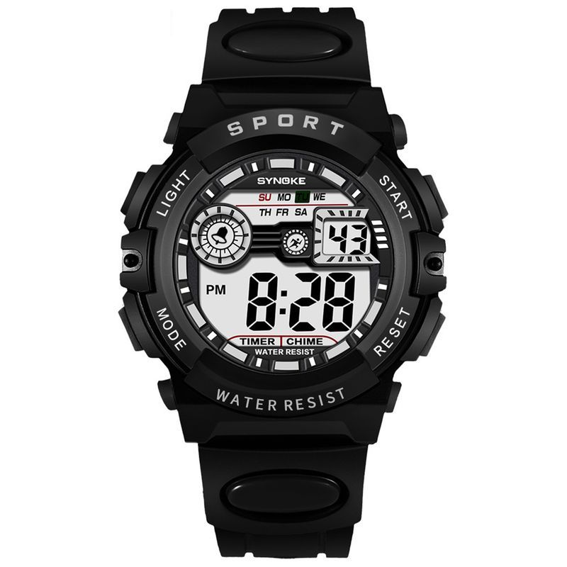 Xinweiqing Electronic Multifunctional Display Fashionable Kids LED Luminous Digital Watch for Student_voghion.com