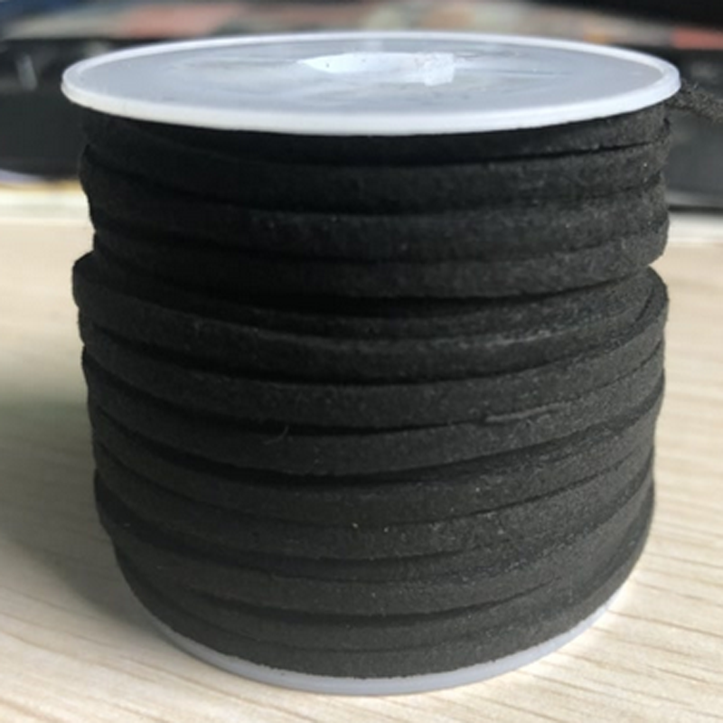 10 metri di cordino in morbida pelle scamosciata artificiale - larghezza 3 mm - colori versatili - perfetto per gioielli fai da te e artigianato_voghion.com
