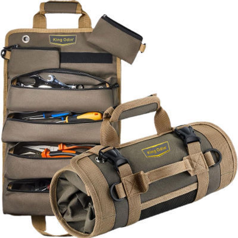 【bestseller】 Portable Tool Bag Waterproof And Wear-resistant Maintenance Vehicle Mounted Portable Roll Type_voghion.com
