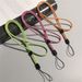 Fluorescent Long Lanyard Neck Adjustable Cell Nylon Hanging Cord Mobile Phone Chain Key Strap_voghion.com