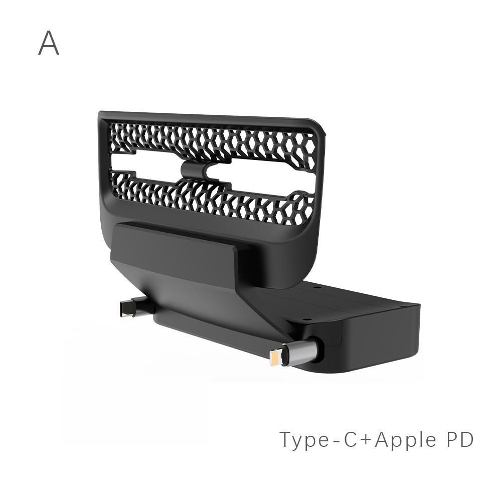 Adecuado para la cubierta protectora de la salida de escape trasera del Tesla modelo 3Y, línea de extensión de la estación de acoplamiento_voghion.com